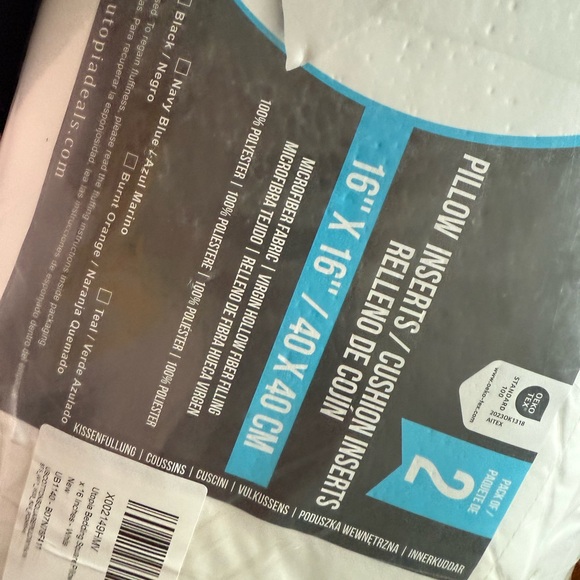 Kate Spade Blush Pink Soft Accent Pillow 40cm x 40cm NEW Pillow Included - Picture 10 of 14